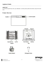 Preview for 5 page of Omega OSD607X Instruction Manual