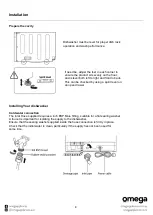 Предварительный просмотр 8 страницы Omega OSD607X Instruction Manual