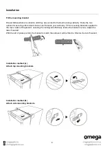 Предварительный просмотр 9 страницы Omega OSD607X Instruction Manual