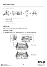 Preview for 18 page of Omega OSD607X Instruction Manual