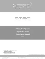 Omega OTEC ICHQ Series Installation Manual предпросмотр