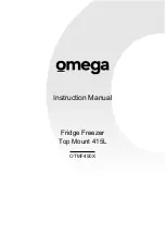 Preview for 1 page of Omega OTMF450X Instruction Manual