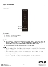 Preview for 12 page of Omega OTMF450X Instruction Manual