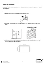 Предварительный просмотр 6 страницы Omega OUM52X Instruction Manual