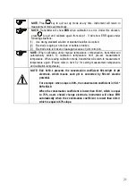 Preview for 21 page of Omega PHCN-962 User Manual