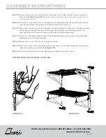 Preview for 2 page of Omega Post-Type Wall Mount Shelving Assembly Instructions