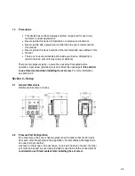 Предварительный просмотр 6 страницы Omega PSW1110 Series User Manual