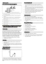 Предварительный просмотр 3 страницы Omega PSW2100 Instruction Sheet