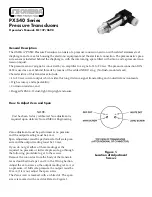 Omega PX540 Series Operator'S Manual preview