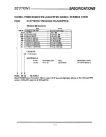 Preview for 5 page of Omega PX880 and PX881 User Manual