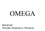 Omega RH62 Series Manual preview