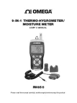 Предварительный просмотр 3 страницы Omega RH650 User Manual