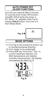 Preview for 6 page of Omega RH92 User Manual