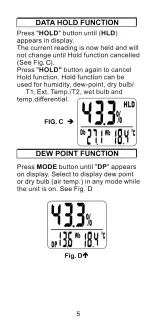 Preview for 7 page of Omega RH92 User Manual