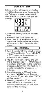 Preview for 10 page of Omega RH92 User Manual