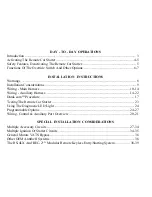 Предварительный просмотр 2 страницы Omega RS-6 Owner'S Manual & Installation Instructions