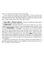 Предварительный просмотр 10 страницы Omega RS-6 Owner'S Manual & Installation Instructions