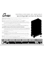 Preview for 3 page of Omega Security Cage with Aluminum Truck Dolly Assembly Instructions