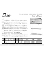 Предварительный просмотр 1 страницы Omega Security Module Assembly Instructions