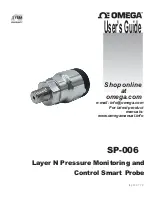 Preview for 1 page of Omega SP-006 User Manual