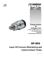 Предварительный просмотр 1 страницы Omega SP-006 User Manual