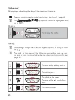 Preview for 22 page of Omega Spacemaster Z-33 Operating Instructions Manual