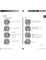 Preview for 28 page of Omega Speedmaster X-33 REGATTA Operating Instructions Manual