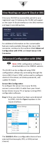 Предварительный просмотр 5 страницы Omega SS-002 Quick Start Manual