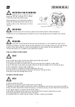 Предварительный просмотр 4 страницы Omega SUZUKA 715-1530 User Manual