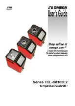 Preview for 1 page of Omega TCL-3M165E2 Series User Manual