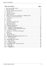 Preview for 3 page of Omega TCL-3M165E2 Series User Manual