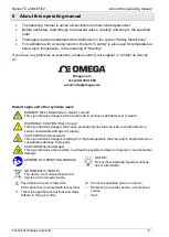 Preview for 5 page of Omega TCL-3M165E2 Series User Manual