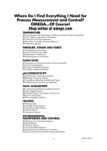 Preview for 11 page of Omega TF280-N User Manual