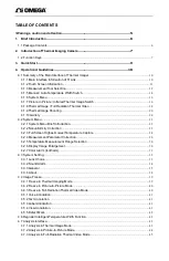 Preview for 3 page of Omega Ti-120 Series User Manual