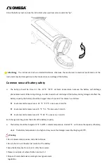 Preview for 14 page of Omega Ti-400 User Manual