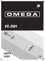 Preview for 41 page of Omega VG-2501 User Manual