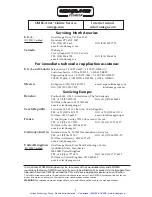 Preview for 3 page of Omega Vortex FV100 Series User Manual