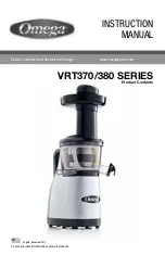 Omega VRT380 Series Instruction Manual preview