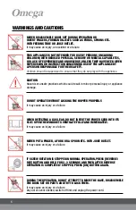 Preview for 10 page of Omega VRT380 Series Instruction Manual