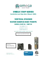 Предварительный просмотр 1 страницы Omega VSHP 020G Installation And Operation Manual
