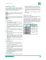 Предварительный просмотр 19 страницы Omega VSHPe 030 Installation And Operation Manual