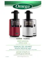 Omega VSJ843Q User Manual preview