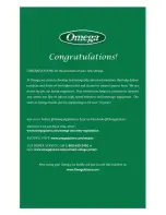 Предварительный просмотр 2 страницы Omega VSJ843Q User Manual