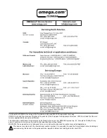 Preview for 2 page of Omega WI8XX-U User Manual