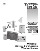 Preview for 1 page of Omega WMS831 User Manual