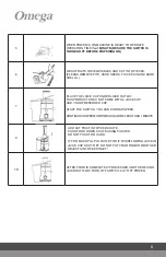 Preview for 9 page of Omega X-LARGE CHUTE C2100S Manual