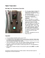 Preview for 8 page of Omegasonics RESTORATION PRO 3600PW Operation & Instruction Manual