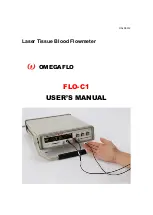 Omegawave OMEGAFLO FLO-C1 User Manual предпросмотр