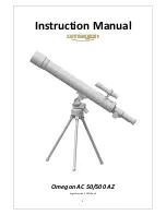 Omegon AC 50 Instruction Manual preview