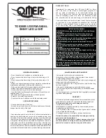 Preview for 1 page of Omer-Sub TO0200B User Manual